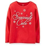 Carter's SHIRT ベビー・ガールズ US サイズ: 18 Months カラー: レッド