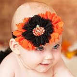 VIMORA　ベビー カチューシャ ヘアーバンド　赤ちゃんもオシャレに南瓜ハロウィン可愛いお花