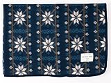 シシュノン ブランケット フリース 98X70cm ノルディック (ネイビー)