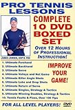 Pro Tennis Lessons Complete 10 DVD Boxed Set, Starring Renowned USPTA Pro James Jensen: Includes over 12 Hours of