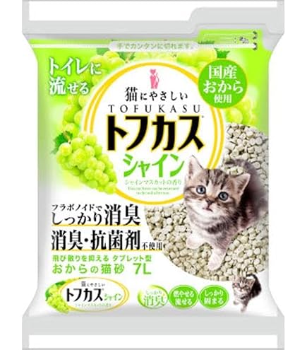 Amazon | トフカスタブ 猫砂 7L | トフカス | 猫砂 通販