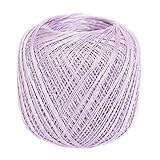 オリムパス製絲 エミーグランデ レース糸 合細 Col.672 パープル系 50g 約218m