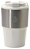 パール金属 蓋付タンブラー 400ml ビタースイート ホワイト HC-563