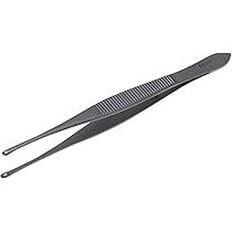 医療用器具セット　鉗子　ペアン　骨鋭匙　鼻鏡　鈎　ピンセット　その他　計116点 61-7039-06 耳鼻鋭匙鉗子 20.5cm N388-4589J 【AXEL】 アズワン