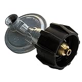 Lasco 36-3011 Propane Angle Regulator with QCC-1 and 3/8-Inch Female Iron Pipe Thread, 100000 BTU