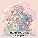 MINI HOUSE Coloring Book(小さな家の塗り絵): 妖精の秘密の小さな庭園,大人の塗り絵