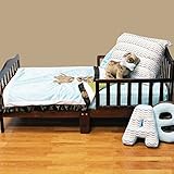 One Grace Place Puppy Pal Boy Toddler Set, Powder Blue, Sage Green, Chocolate Brown, Orange, White [