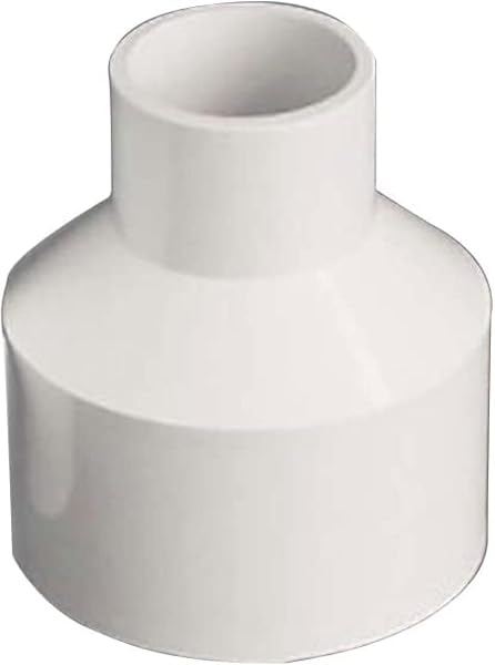 PVC Joint Vacuum Attachment Adapter for Cyclone Dust Collector Vacuum Hose Adapter Hose Connector Reducer 50mm to 32/40/63/75mm Effective 50*32mm - 1