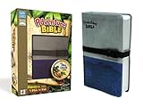 Adventure Bible: New International Version, Gray / Blue, Italian Duo-Tone, Clip Closure