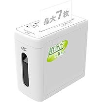 Amazon | GBC スーパーサイレントマイクロカットシュレッダー A4 最大7