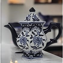 中国陶磁器　青磁　緑色の透かし彫り陶器ティーポット Amazon | 龍と鳳凰の色が変わる紫土のティーポットとカップの