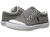 (ポロラルフローレン) Polo Ralph Lauren キッズカジュアルシューズ・・スニーカー・靴 Greggner (Toddler) Grey Chambray/Navy PP 5.5 Tod