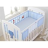 PreciousBaby ベッドガード　ベッドレール　ベビーベッドフェンス 4シーズン使用可能 通気性 掛け布団のずれ防止 ポータブル オシャレ 丈夫 四方タイプ ベッドバンパー　10色選択可能　取り