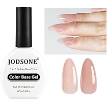 Amazon | JODSONE3in1 ラバーベースジェル - 裸ピンク 16.5ml | ジェル