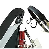 Autotime ベビーカー　フック 人気! ベビーカー荷物フックにも、自転車のハンドルやスーツケースにも使える　おすすめマルチフック