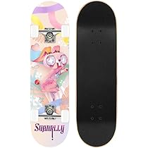 スケートボード 8インチ 初心者セット Amazon | スカルスケートボード 初心者 キッズ 男の子 女の子