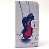 UNEXTATI Galaxy S6 手帳型 ケース 高品質 PUレザー カード収納ケース カバー 耐衝撃 全面保護 防塵 スタンド機能 Samsung Galaxy S6ケース Case (ホワイト