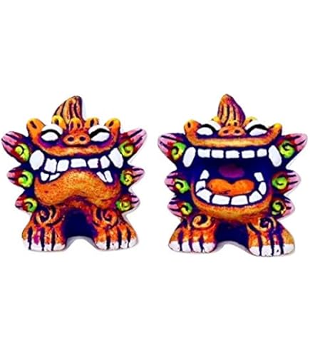 美品　アンガマの面 田場由盛　沖縄 琉球 石垣 伝統品 工芸品 骨董品 作家物 Amazon.co.jp: 品 田場由盛 作 アンガマの面 沖縄県 石垣市 伝統工芸品