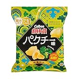 【販路限定品】カルビー 噛みしめてクセになるポテトチップス パクチー味 45g×12袋