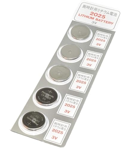 Amazon.co.jp: パナソニック リチウムコイン電池 CR2025 2個