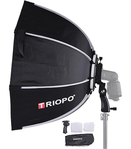 Amazon | TRIOPO KX65 25.6インチ/65cm ポータブル八角形ソフト