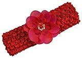 Delia赤ちゃんヘッドバンド カラー: レッド