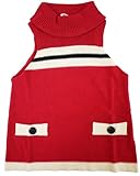 LETOCO de mil de berry タートルニットチュニック 90cm エンジ[140] 綿ニット Z12040-24