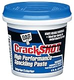 DAP 12374 CrackショットSpackling内部/外部、1 / 2-pint 6 Pack 12374