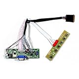 VSDISPLAY 小型VGA基盤 デイスプレイボード 対応15.6インチ 17.3インチ液晶パネル B156HW02 B173HW01(1920x1080 LED 40P)