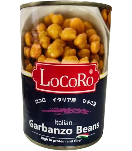 Amazon | ロコロ ひよこ豆 ガルバンゾービーンズ 400g ×6缶 Garbanzo