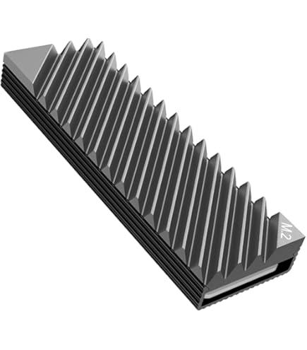 Amazon | Aquacomputer kryoM.2 micro passive heat sink for M