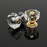 ILS - 18mm Acrylic Plastic Cabinet Wardrobe Drawer Handle Knob