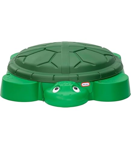 Amazon.co.jp: 屋外で遊ぶための亀の砂場、長さ38.75 x 幅43.25 x 高さ