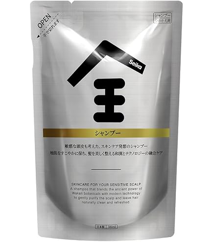Amazon | Seika 全 シャンプー & コンディショナー セット 400ml x 2