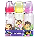 Nickelodeon Dora The Explorer Baby Bottles, 9 Ounce by Nickelodeon [並行輸入品]