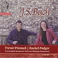 Bach: Complete Sonatas for Violin and Obbligato Harpsichord / Pinnock, Podger