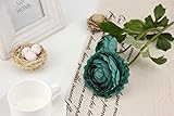 Coobl人工シルクフラワーSenior装飾ティーローズブーケ花ウェディングブーケ花嫁Holding Garlands Vine Plant花嫁DIY花アートホーム装飾（6pcs） A