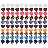 Alomejor1 ギターピックセット ギターピック スムーズ 楽器パーツ 厚み0.46mm 音楽愛好家(0.46 * 100個)