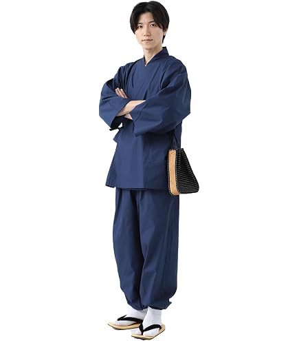 Amazon.co.jp: 水曜どうでしょう 作務衣2022 紺色 サイズ大 ワッペン付