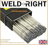 Weldright ER308L Stainless Steel Arc Welding Electrodes Rods 3.2mm x 100 rodsステンレス鋼アーク溶接棒3.2mm x 100