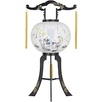 Amazon｜仏壇屋 滝田商店 盆提灯 盆ちょうちん LED コードレス 回転