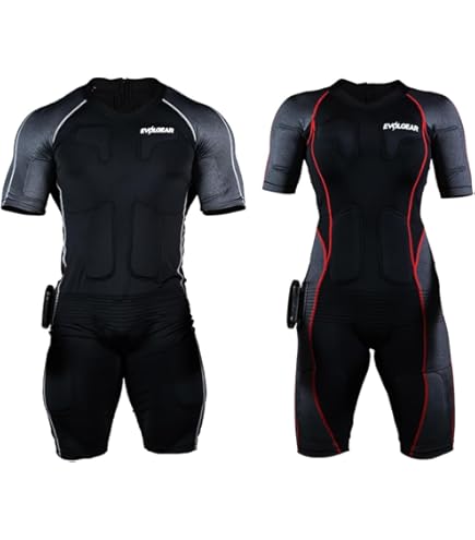 e-skin EMSスーツ 全身対応 ジェル不要 洗濯可 スマホ操作可 EMSスーツ