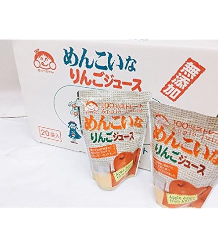 Amazon.co.jp: JA秋田ふるさと りんごジュース 10パック入り : 食品