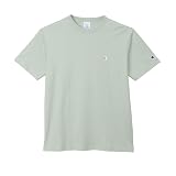 [チャンピオン] 半袖Tシャツ 半袖 丸首 綿100% ワンポイント刺繍 ショートスリーブTシャツ メンズベーシック C3-X352L-562-4L