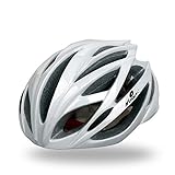 自転車ヘルメット　大人用/ジュニア　アンチショツク　高剛性　超軽量　サイクルヘルメット　ロードバイク　クロスバイク　通気性良い　アジャスター付　着脱可能　調整可能 　スポーツ＆アウトドア　21穴通気　