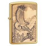 Zippo Where Eagles Dare Emblem Brushed真鍮ライター(セットof 6 )