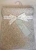 Beige Confetti Baby Blanket by Peacock Alley [並行輸入品]