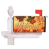 Fall Leaves Mailbox Cover (18 in. x 24 in.) [並行輸入品]