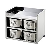 工房アイザワ 調味料ラック 4PC 大 6210