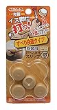 WAKI イス脚に打つ! 取替用 打ち込み式スリップ 18mm ベージュ